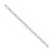 9ct White and Yellow Solid Bi Colour Bracelet