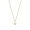 9ct Yellow 0.04ct Natural Diamond Pendant with 16" Chain
