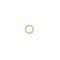 9ct Yellow 0.10ct Natural Diamond Slider Circle Pendant