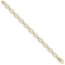9ct Yellow Solid Rectangular Link Chain Chain