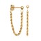 9ct Yellow Rope Earrings