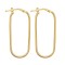 9ct Yellow Shaped Earrings