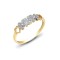 9ct Yellow Gold Natural Diamond 'Mum' Ring