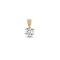 18ct Yellow Gold 1.00ct 6 Claw Natural Diamond Solitaire Pendant