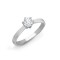 18ct White Gold 1.50ct Solitaire Natural Diamond Ring