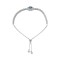 925 Silver CZ Evil Eye Toggle Bracelet