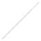 925 Silver CZ Heart Bracelet