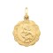 9ct Yellow St Christopher Pendant