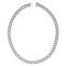 925 Silver CZ Set Cuban Chain