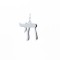 925 Sterling Silver Polished Chai Pendant