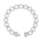 925 Silver CZ Set Bracelet