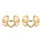 925 Silver Ear Cuff 14ct Gold Plated