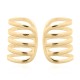 925 Silver Ear Cuff 14ct Gold Plated