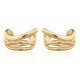 925 Silver Ear Cuff 14ct Gold Plated