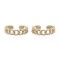 925 Silver Ear Cuff 14ct Gold Plated