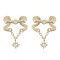 925 Silver 14ct Gold Plated CZ Set Ear Cuff