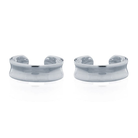 925 Silver Ear Cuff - Silver Plating