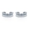 925 Silver Ear Cuff - Silver Plating