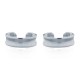 925 Silver Ear Cuff - Silver Plating
