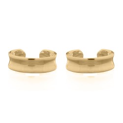925 Silver Ear Cuff 14ct Gold Plated