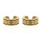 925 Silver Ear Cuff 14ct Gold Plated