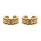 925 Silver Ear Cuff 14ct Gold Plated