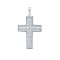 925 Silver CZ Set Cross