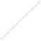 925 Silver Rhodium Plated CZ Set Bracelet