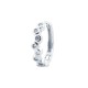 925 Silver Rhodium Plated CZ Set Earrings