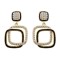 925 Silver 14ct Gold Plated CZ Set Stud Earrings