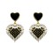 925 Silver 14ct Gold Plated CZ Set Stud Earrings