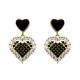925 Silver 14ct Gold Plated CZ Set Stud Earrings
