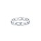 925 Silver Rhodium CZ Set Dress Ring