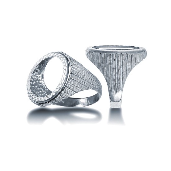 925 Silver Tenth Kruger Ring
