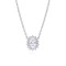 925 Silver Rhodium Plated CZ Set Princess Kate Necklace