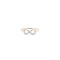 9ct Yellow 0.10ct Natural Diamond Infinity Ring