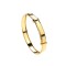 9ct Yellow Gold Maiden's 5mm Diamond Cut Expandable Bangle