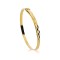 9ct Yellow Gold Childs 2mm Mosaic Expandable Bangle