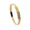 9ct Yellow Gold Childs 3mm Mosaic Expandable Bangle