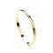 9ct Yellow Gold 6mm D-Profile Diamond Cut Slave Bangle