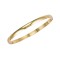 9ct Yellow Gold 5mm D-Profile Slave Bangle