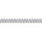 9ct White Cuban Link 2.88ct Diamond Set Bracelet