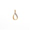 9ct Yellow Gold 0.03ct Diamond Pendant