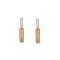 9ct Yellow & White Gold 0.28ct Diamond Earrings