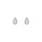 9ct White Gold 0.21ct Diamond Earrings