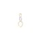 9ct Yellow Gold 0.10ct Diamond Drop Earrings