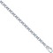 925 Silver Engraved Belcher Chain