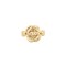925 Silver Gold Plated Knot Ring
