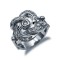 925 Silver CZ Set Knot Ring