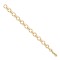 925 Silver Gold Plated Polished Belcher Bracelet
